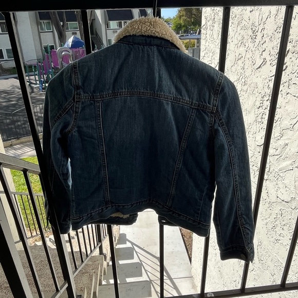 Girls size Large jean jacket - Picture 3 of 4